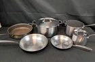 Lot Of All Clad Cookware Pots And Pans Used. Price: $249.99.