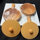 Technique Flame Stovetop Cookware Saucepan Set Mustard 2 Lids Nib New. Price: $20.00.