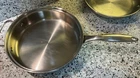 Belgique With Copper Bottoms 9.5 Inch 10359 Skillet Frypan Stainless Saute Used. Price: $29.99.
