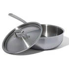Brand New Made 3 Quart Stainless Saucier Saucepan Lid - 5 Ply Clad Box. Price: $149.99.