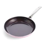 Blue Diamond Cookware Infused Ceramic 10" Frying Pan Skillet, Pink New. Price: $37.10.
