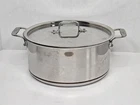 All-clad Copper Core Stainless Steel Stock Pot 8-QT Used. Price: $299.99.