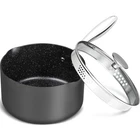 Michelangelo 3 Quart Lid, Hard Anodized Nonstick With... New. Price: $45.36.