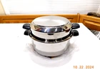 New Aristocrat 6 Qt Stock Pot 11" Skillet T304 Multicore Stainless West Bend. Price: $169.95.