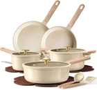 14-PIECE Non-stick Ceramic Cookware Set Pfas & Pfoa Free Kitchen Essentials New. Price: $232.99.