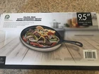 Pacific Coast Trail Fajita Pan With Wooden Trivet Cast Iron Construction 9.5" New. Price: $6.47.