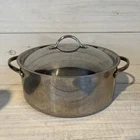 Revere Ware Pro Line Stainless Qt (6 L) Stock Pot Dutch Oven 6796 Copper Core Used. Price: $89.99.