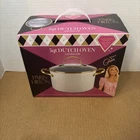 Paris Hilton 5 Qt Dutch Oven Nonstick Ceramic With Glass Lid Cookware Pot Pan New. Price: $24.99.