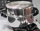 Vita Guard 304-S Stainless Waterless Cookware 5 Qt Stock Pot W/ Dome Lid Used. Price: $55.00.