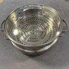 Nuwave 3.5 Qt. Stainless Steel Multi-purpose Pot 32003AL 4-PIECE Set Used. Price: $29.99.