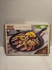 Parini Cast Iron 10.5" Round Griddle, Pan, Skillet. New. Open. Price: $12.95.
