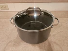 Cuisinart Qt Stock Pot With Glass Cover N6166-22 Andonized New. Price: $25.00.