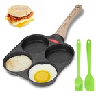 Mylifeunit Egg Frying Pan, 4-CUP 7.5 X 1 Inches, Black New. Price: $32.99.