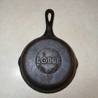 Lodge Mini Cast Iron Skillet 5" Usa L5MS Used. Price: $11.00.