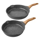 The Pioneer Woman Prairie Signature 2-PIECE Cast Aluminum 10" & 12" Fry Pan Set New. Price: $42.48.