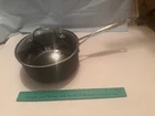 New Cuisinart Chefs Classic Hard Anodized Aluminum Non Stick 2 Qt Saucepan +lid. Price: $45.00.