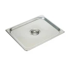 Winco Spsch Half Size Stainless Steel Steam Table Pan Cover New. Price: $17.09.