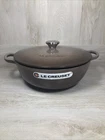 Creuset France Marmite Ganache 26 Enameled Cast Iron Chef's Oven Soup Pot New. Price: $259.99.