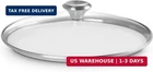 Creuset Signature Glass Lid With Stainless Steel Knob, 11" New. Price: $64.50.