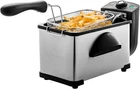 Electric Deep Fryer 2 Liter Capacity, 1500 Watt Lid With Viewing Window And Odor New. Price: $78.20.