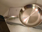 Wolfgang Puck Cafe Collection 8 Inch Omelet Pan/saut Skillet Stainless Steel Used. Price: $26.99.