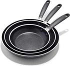 Oxo Non-stick Every Day Frying Pan Set, Bpa-free Comfort Grip Silicone Handles, New. Price: $205.30.