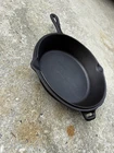 Jones Combo Cooker Skillet Top / Lid. Cast Iron, 1940 Used. Price: $39.99.