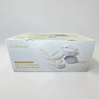 Caraway CW-CSET-R09 12 Piece Ceramic Nonstick Cookware Set, White & Gold New. Price: $439.95.