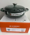 Enameled Cast Iron French Oven, 1/2-QT. In Artichaut By: Creuset New. Price: $95.00.