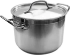 Update International Qt Stainless Steel Stock Pot W/cover, Silver, SPS-16 New. Price: $44.99.