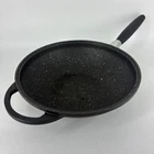 Berghoff Eurocast 11.5 Stir Fry Wok Cooking Pan Nonstick Aluminum Used. Price: $57.86.