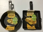 Epoca Minis One-dish Wonders Cast Iron Skillets, 6 Fry Pan & Griddle, New. Price: $23.99.