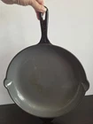 Creuset Signature 12" Oyster Enameled Cast Iron Skillet Black/gray Used. Price: $125.00.
