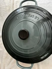 Vintage Creuset 34 Cm Enameled Cast Iron Round Dutch Oven - 13.25 Qts Used. Price: $300.00.