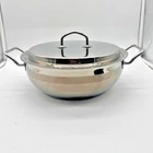 Silga Teknika 28CM Stainless Steel Casserole Pan With Lid Made Italy 17028 New. Price: $178.00.