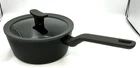 Berghoff Leo Non-stick Covered Saucepan Gray 8" Belgium 2.3QT Used. Price: $39.99.