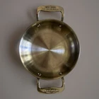 All-clad Stainless Steel 6" Inch Mini Au Gratin Cooking Pan 2 Handle Used. Price: $16.99.