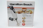 Hamilton Beach 2-SPEED Hand Blender 59762 Whisk Attachment 225W Open Box. Price: $18.99.