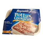 Reynolds Pot Lux Oven-ready Cookware Disposable Reusable Bake Microwave 13X9 Nos New. Price: $19.99.