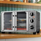 Elite Gourmet Double Door Toaster Oven Bake Broil Toast-free Shipping New. Price: $94.99.