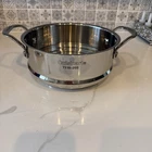 Cuisinart Steamer Insert 7116-20S 8.5" Stainless Steel Colander Strainer Used. Price: $23.00.