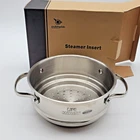 7 Inch Steamer Insert Basket Strainer Stainless Steel Cooking Club Of America New. Price: $14.00.