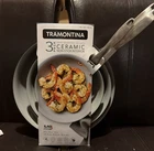 Tramontina 3-PACK Hard Anodized Aluminum Ceramic Nonstick Fry Pan Set Grade New. Price: $169.99.