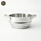 Figmint Stainless Steel Steamer Insert For 1.5QT, 2QT & 3QT Pots New. Price: $55.99.