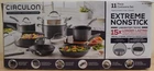Circulon Scratchdefense Nonstick Extreme 11 Piece Cookware Set Fry Pans And Lids Used. Price: $120.00.