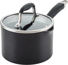 Advanced Home Hard Anodized Nonstick Pan/saucepan With Straining And Lid, New. Price: $87.99.