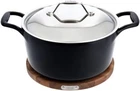 All-clad Cast Iron Enameled Dutch With Acacia Oven, New. Price: $222.04.