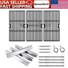 Cast Iron Grates Grid Heat Plate Burners Replacement Kit For CHAR-BROIL463344015 New. Price: $56.90.