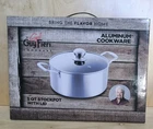 Guy Fieri 5 Quart Stockpot With Lid Aluminum Non-stick Ceramic Cookware New. Price: $35.99.