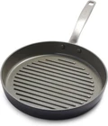 Greenpan Chatham Hard Anodized Healthy Ceramic Nonstick, 11" Grill Pan, Gray New. Price: $89.99.